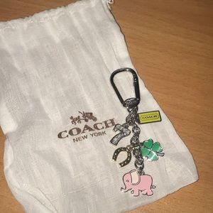Coach Keychain